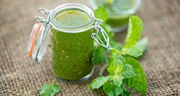 Recipe for mint green chutney