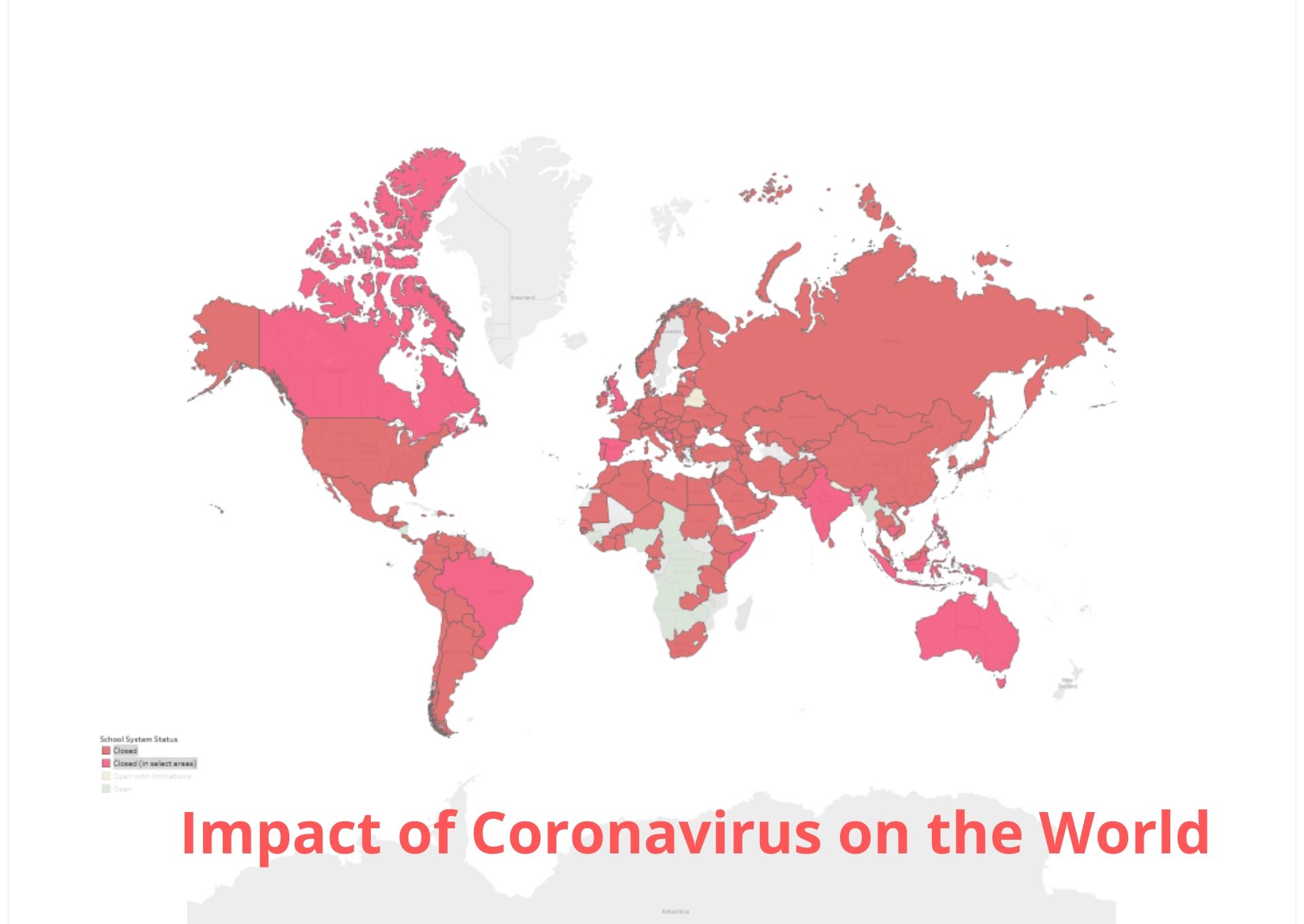 Impact of Coronavirus on the World