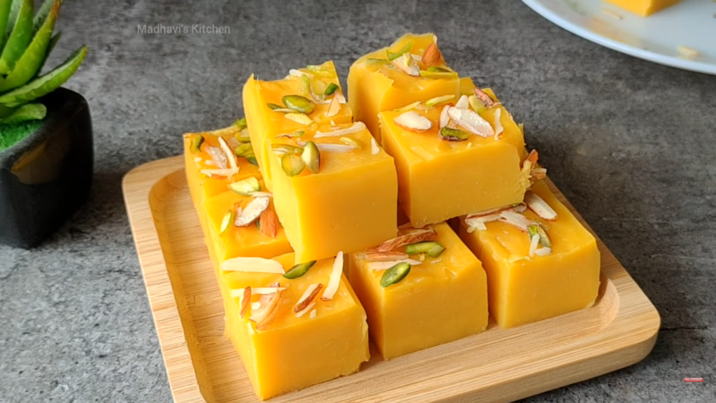 Mango barfi recipe