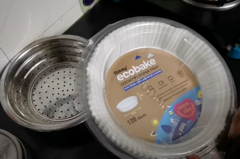 How to reheat puri using Oddy Ecobake Cooking Paper Tray Oddy uniwraps