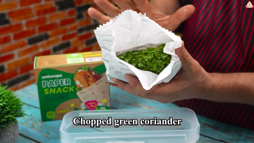 How to keep coriander leaves fresh for days